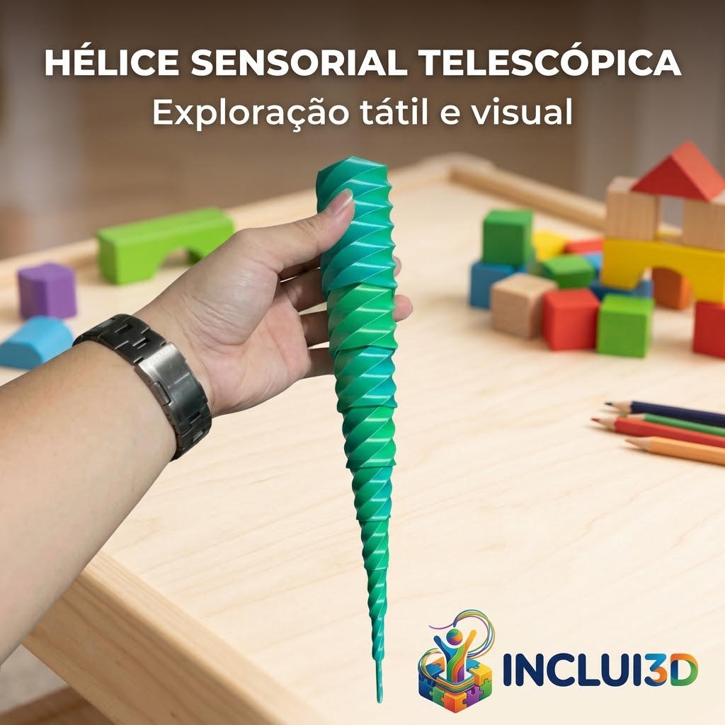 Torre Espiral Hexagonal Telescópica