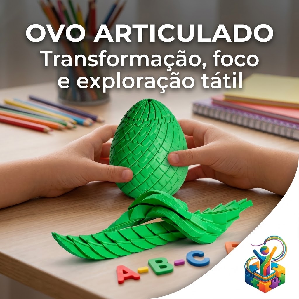 Ovo Sensorial Expansível em 3D